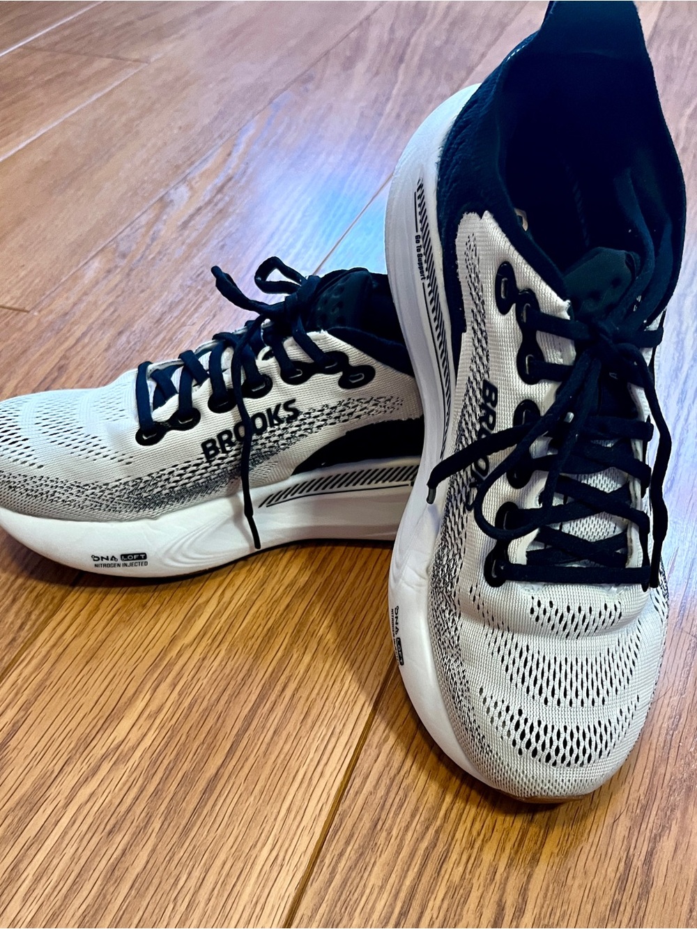 Brooks Women’s Running Shoes - White and Black